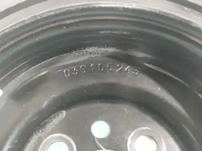 Автозапчастина б/у шків колінчастого вала для a3 a4 2.0 tdi посилання на oem iam 03g105243  