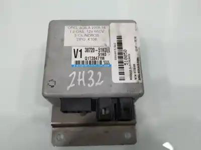 Peça sobressalente para automóvel em segunda mão módulo eletrônico por opel agila b enjoy referências oem iam 3872051k00  