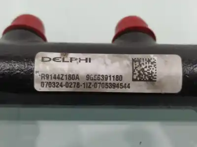 Peça sobressalente para automóvel em segunda mão Régua / Rampa De Injetores por PEUGEOT 407 ST Confort Referências OEM IAM 9656391180  