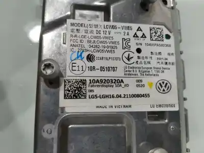Peça sobressalente para automóvel em segunda mão quadrante por volkswagen id.3 (e11) pro performance 150 kw business referências oem iam 10a920320a  
