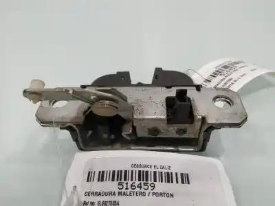 Автозапчастина б/у замок багажника / ворот для seat ibiza iii (6l1) 1.4 16v посилання на oem iam 6l6827505a  