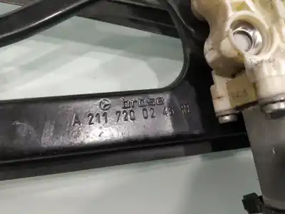 İkinci el araba yedek parçası ön sag pencere regülatörü için mercedes-benz clase e w211 berlina e 220 cdi 211.008 oem iam referansları a2117200246re  