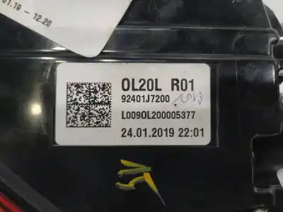 Pezzo di ricambio per auto di seconda mano lampada posteriore sinistra per kia proceed cd gt line riferimenti oem iam 92401j7200  