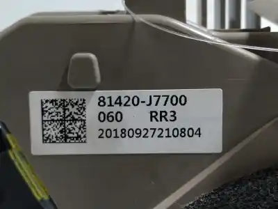 Second-hand car spare part rear right door lock for kia proceed cd gt line oem iam references 81420j7700  