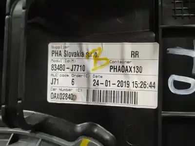 Автозапчасти б/у задний правый стеклорегулятор за kia proceed ( ) gt line 120 cv / 88 kw ссылки oem iam 83480j7710  