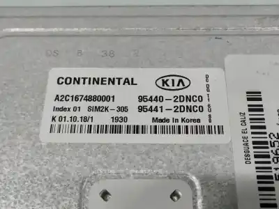 Автозапчасти б/у блок управления автоматической коробкой передач за kia proceed ( ) gt line 120 cv / 88 kw ссылки oem iam 954402dnc0