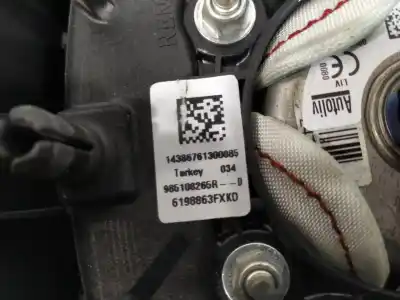 Peça sobressalente para automóvel em segunda mão airbag dianteiro esquerdo por renault clio iv authentique referências oem iam 985108265r  