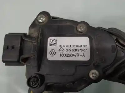 Peça sobressalente para automóvel em segunda mão pedal acelerador por renault clio iv authentique referências oem iam 180029347r  