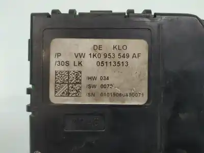 Second-hand car spare part electronic module for volkswagen caddy ka/kb (2k) kombi oem iam references 1k0953549af  
