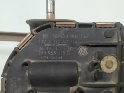 Second-hand car spare part Front Windshield Wiper Motor for VOLKSWAGEN CADDY KA/KB (2K) Kombi OEM IAM references 2K1955023E  