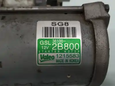 Second-hand car spare part starter motor for kia proceed cd gt line oem iam references 361002b800  