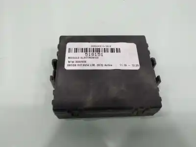 Second-hand car spare part ELECTRONIC MODULE for SKODA OCTAVIA  OEM IAM references 3Q0907530K  