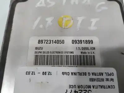 Second-hand car spare part ecu engine control for opel astra 2.0 d-astra_g-(x20dtl) oem iam references 8972314050  