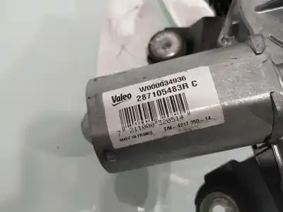 Peça sobressalente para automóvel em segunda mão motor do limpador traseiro por renault clio iv authentique referências oem iam 287105483r  