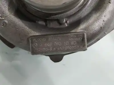 İkinci el araba yedek parçası turbosarj için mercedes-benz clase e w211 berlina e 220 cdi 211.008 oem iam referansları a6460901080  