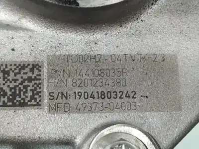 Peça sobressalente para automóvel em segunda mão turbocompresor por dacia sandero stepway referências oem iam 8201234380  