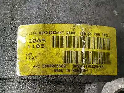Peça sobressalente para automóvel em segunda mão compressor de ar condicionado a/a a/c por ford focus cmax cap 30 aniversario referências oem iam 3m5h19d629kd  