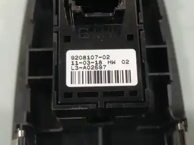 Second-hand car spare part right front power window switch for bmw serie 1 lim. (f20/f21) oem iam references 9208107  