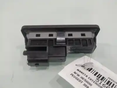 Pièce détachée automobile d'occasion poignée extérieure de coffre / hayon pour peugeot 308 sw références oem iam 9827560380
