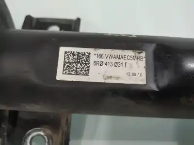 Second-hand car spare part front left shock absorber for seat ibiza iii (6l1) 1.4 tdi oem iam references 6r0413031f  