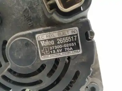 Second-hand car spare part alternator for kia picanto (ba) 1.1 gasolina 2005 5p oem iam references 2655517  