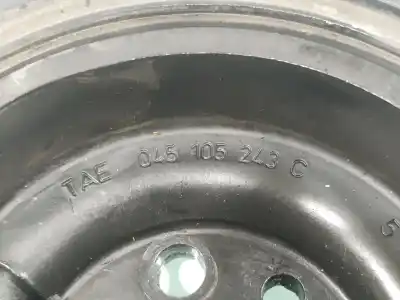 Pezzo di ricambio per auto di seconda mano puleggia dell albero motore per seat ibiza iii (6l1) 1.4 tdi riferimenti oem iam 045105243c  
