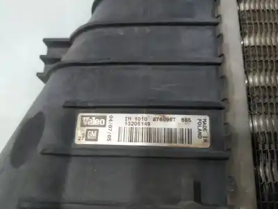 Peça sobressalente para automóvel em segunda mão intercooler por opel vectra c berlina 2.0 dti referências oem iam 13205149  