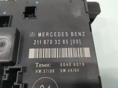 Pezzo di ricambio per auto di seconda mano modulo elettronico per mercedes-benz clase e w211 berlina e 220 cdi 211.008 riferimenti oem iam 2118703285  
