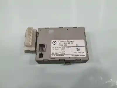 Pezzo di ricambio per auto di seconda mano modulo elettronico per mercedes-benz clase e w211 berlina e 220 cdi 211.008 riferimenti oem iam a2115408545  