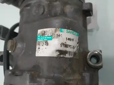Pezzo di ricambio per auto di seconda mano compressore aria condizionata per fiat punto (evo) (199) dynamic riferimenti oem iam 51803075