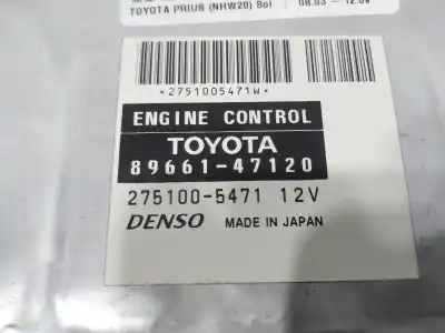 Pièce détachée automobile d'occasion  pour TOYOTA PRIUS  Références OEM IAM 8966147120  