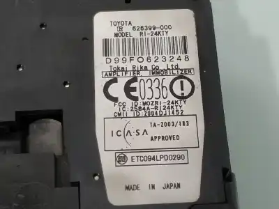 Second-hand car spare part ignition switch for toyota prius nhw20 sol oem iam references 626399000  