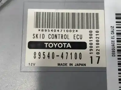 Автозапчастина б/у електронний модуль для toyota prius nhw20 sol посилання на oem iam 8954047100  