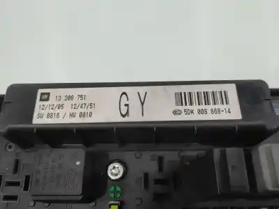 Second-hand car spare part fuse box unit for corsa astra gtc cosmo oem iam references 13206751  