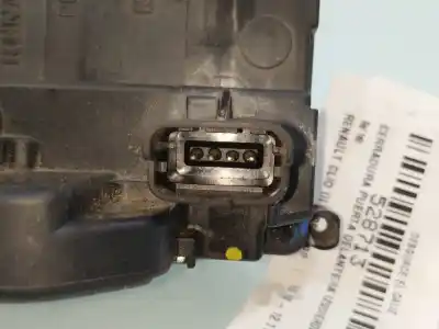 Second-hand car spare part left front door lock for renault clio iii expression oem iam references   