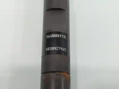 Peça sobressalente para automóvel em segunda mão injetor por renault clio iii expression referências oem iam 166000897r  