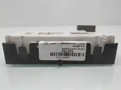 Second-hand car spare part multifunction display for renault clio iii expression oem iam references 280348139r  
