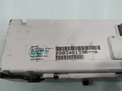 Second-hand car spare part multifunction display for renault clio iii expression oem iam references 280348139r  