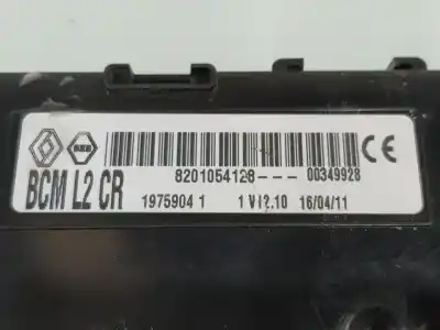 Second-hand car spare part electronic module for renault clio iii expression oem iam references 8201054128  