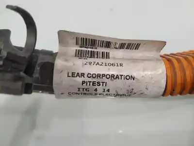 Peça sobressalente para automóvel em segunda mão fio por renault zoe zen referências oem iam 297a21061r  