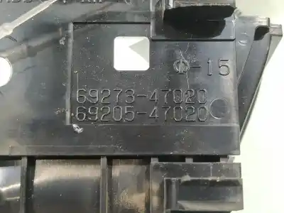 Автозапчастина б/у внутрішня задня права ручка для toyota prius nhw20 sol посилання на oem iam 6927347020  