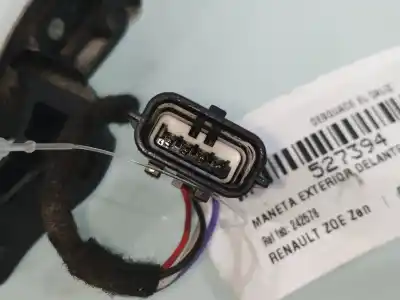 Pezzo di ricambio per auto di seconda mano maniglia esterna anteriore destra per renault zoe zen riferimenti oem iam 242578  