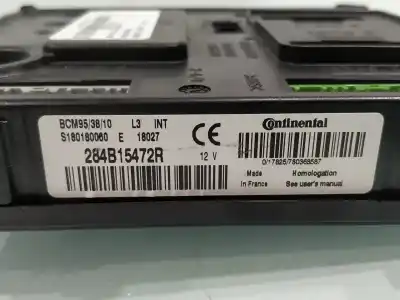 Second-hand car spare part electronic module for renault zoe zen oem iam references 284b15472r  