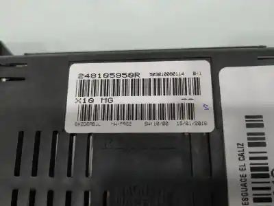Second-hand car spare part multifunction display for renault zoe zen oem iam references 248105950r  