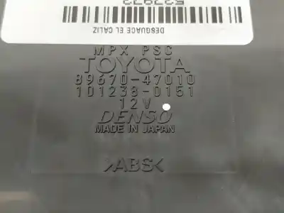 Second-hand car spare part electronic module for toyota prius nhw20 sol oem iam references 8967047010  