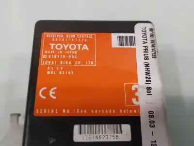 Second-hand car spare part electronic module for toyota prius nhw20 sol oem iam references 8974147120  