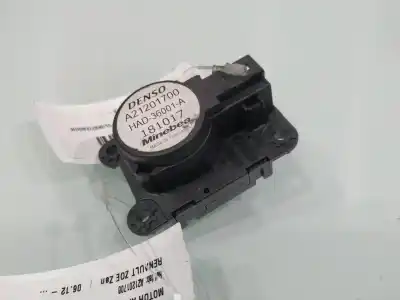 Peça sobressalente para automóvel em segunda mão motor de abertura da comporta de sofagem por renault zoe zen referências oem iam a21201700  