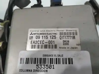 Second-hand car spare part steering column for opel corsa c corsa c gasolina oem iam references 9156064ea  