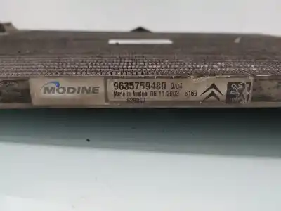 Second-hand car spare part air conditioning condenser / radiator for citroen c2 audace oem iam references 9635759480  