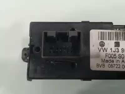 Second-hand car spare part LEFT FRONT POWER WINDOW SWITCH for SEAT LEON (1M1)  OEM IAM references 1J3959857  